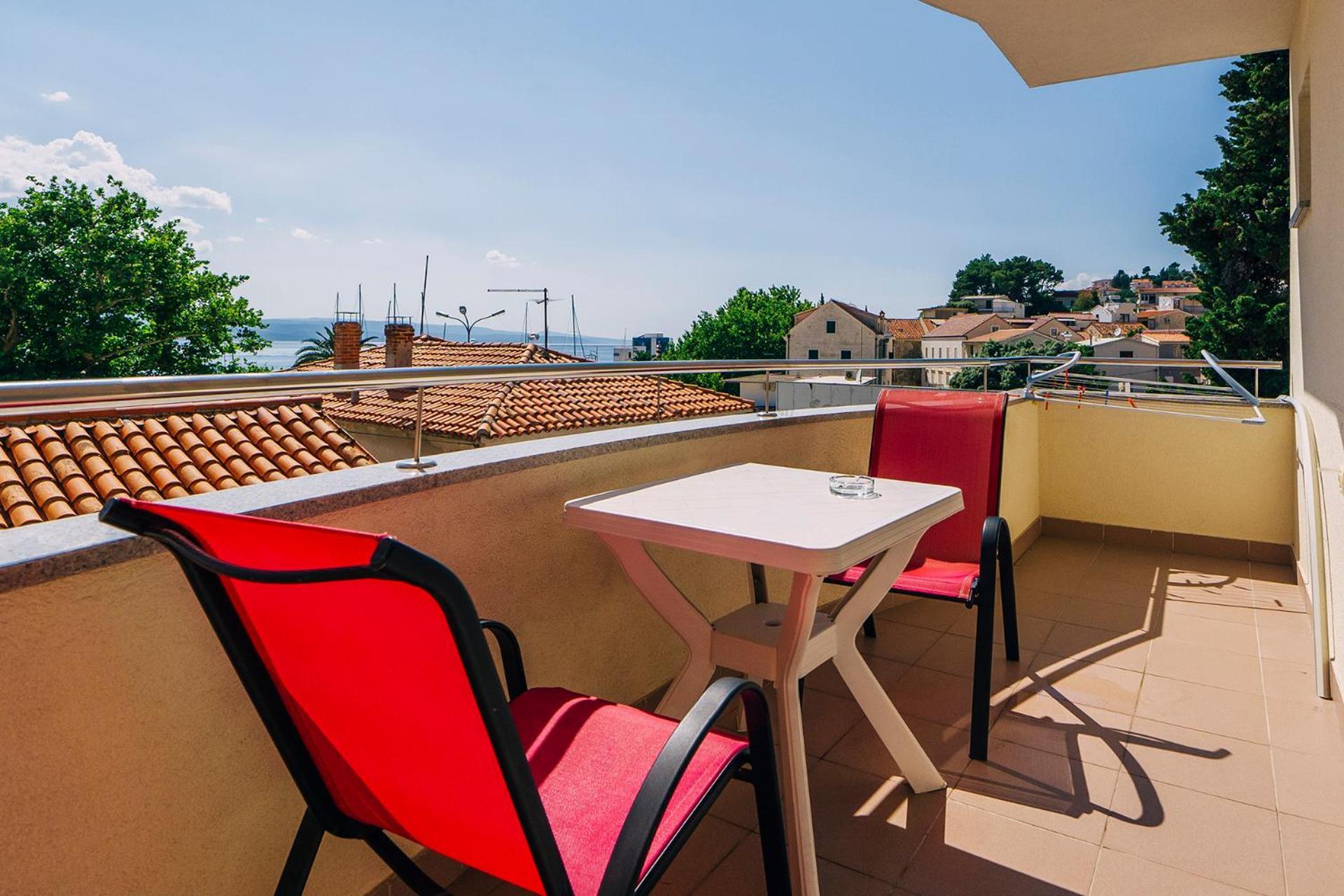 巴什卡沃达Luxur Centar With Sea View Terrace公寓 外观 照片