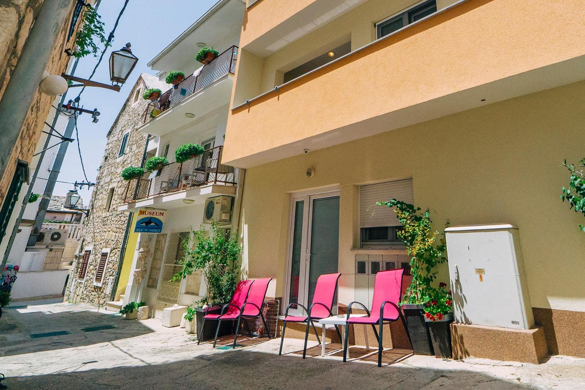 巴什卡沃达Luxur Centar With Sea View Terrace公寓 外观 照片