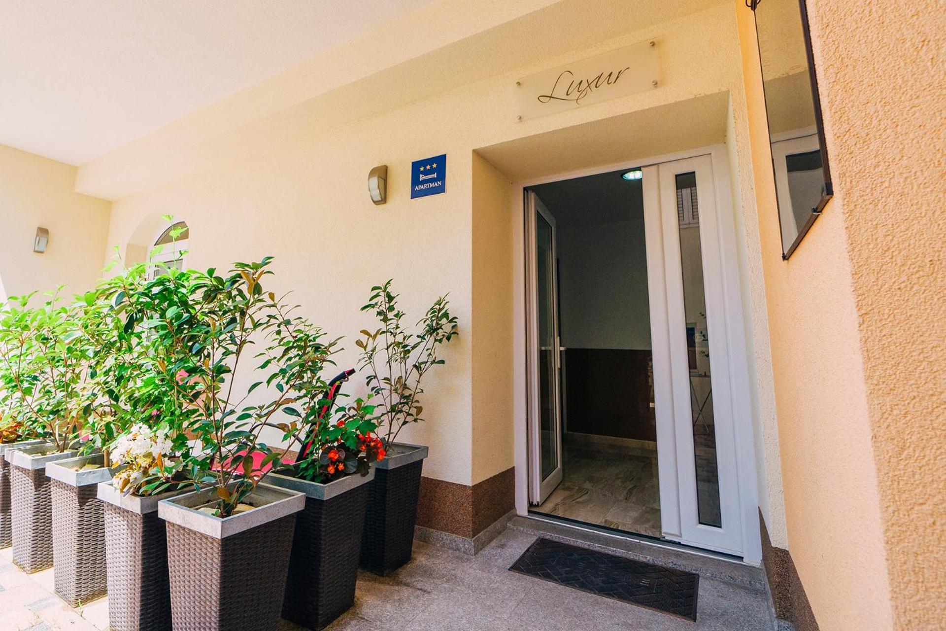 巴什卡沃达Luxur Centar With Sea View Terrace公寓 外观 照片